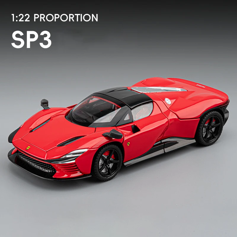 1:24 SP3 Daytona Alloy Sports Car Model 9 1:24 SP3 Daytona Alloy Sports Car Model - Image 9