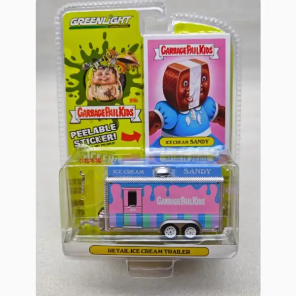 1/64 Diecast Ice Cream Trailer Model Vehicle - Image 2