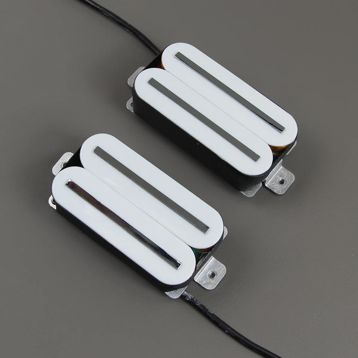 FLEOR Hot Rails Humbucker Set for Electric Guitars 2 FLEOR Hot Rails Humbucker Set for Electric Guitars - Image 2