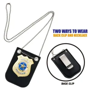 Police Role Play Badge with Chain and Belt 10 S8650bb676eb44998902f6ce859c59882P