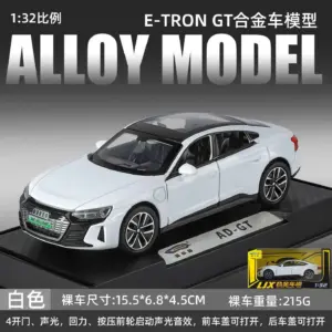 1:32 Audi GT Alloy Car Model with Sound Light 14 S8673b222a4b84ce797f5dbc88999e76fj