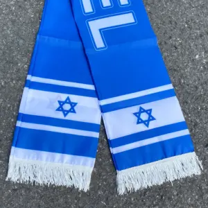 Custom Israel Football Fan Scarf 15x150cm 11 S86a3b7d323824f79a8a4962e0eb88061j