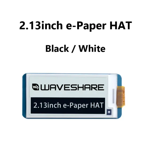 2.13-inch E-Ink Display HAT for Embedded Projects - Image 10