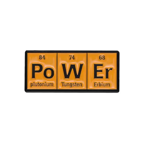 Chemical Element Enamel Pins for Science Enthusiasts - Image 8