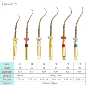 Dental SX-F3 Blue Nitinol Files for Root Canal 24 S8748bd1b484446a191d2f1d28ea1d9bad