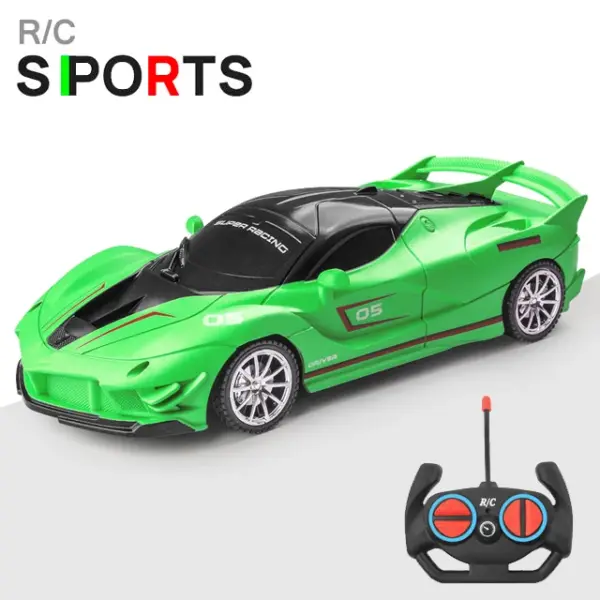 1/18 RC Car LED Light Remote Control Sports Car - Image 23