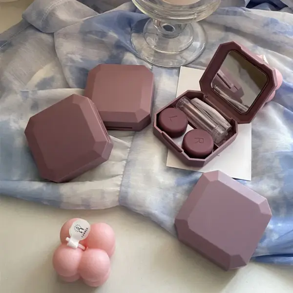 Candy Color Contact Lens Case Set for Travel - Image 8