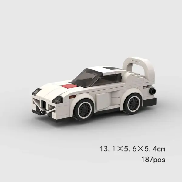 Stylized Building Block Toy Car - Image 64