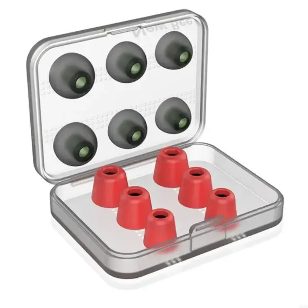 Memory Foam Ear Tips for Earbuds - 3 Pairs Set - Image 8