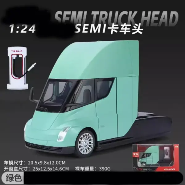Diecast 1/24 Peterbilt 389 Truck Model - Image 8