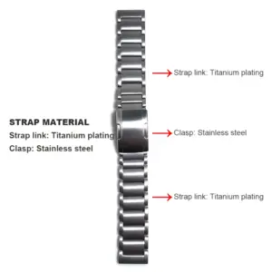 22mm Titanium Watch Strap for HUAWEI WATCH 4 Pro 14 S87c6afafdadf49a5b0aa8ebbf898afdbw