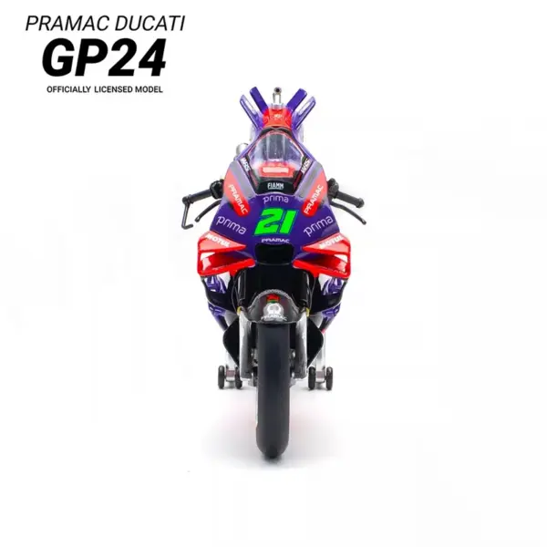 Kiloworks 1:12 Ducati Pramac GP23 Motorcycle Model - Image 9