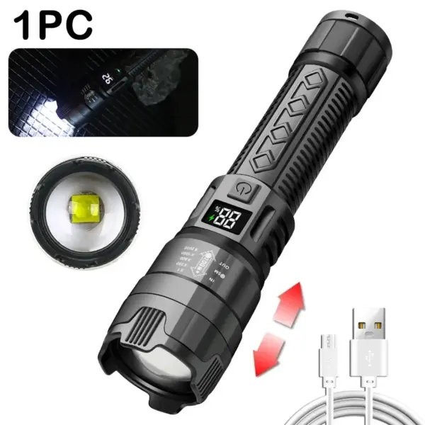 High Power 10,000,000 Lumens Flashlight - Image 10