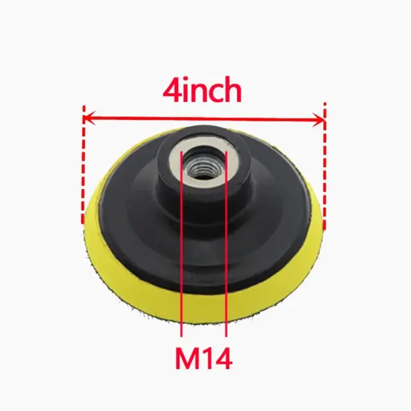 3/4/5/6/7 Inch Hook and Loop Backing Pad Disc Holder - Image 7