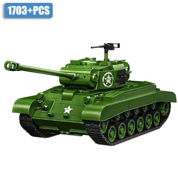 WW2 M4 Sherman Tank Building Blocks Set - Image 8