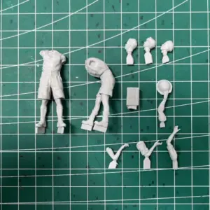 1/35 Scale Resin WWII Military Figure Kit 5 S8879587be6d44ec789ad0c7119efa0d0W 1
