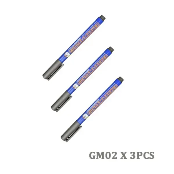 MR.HOBBY GM01 GM02 GM03 Markers Set for Plastic Models - Image 6