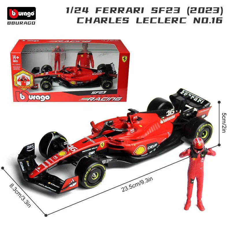 Bburago 1:24 F1 McLaren Lando Norris Model 10 Bburago 1:24 F1 McLaren Lando Norris Model - Image 10