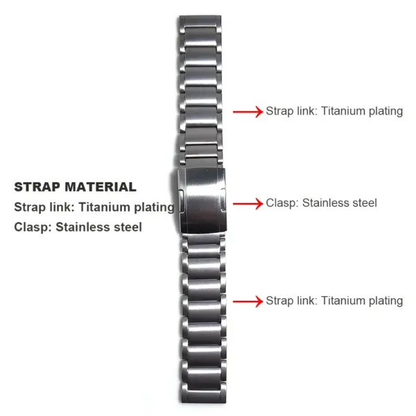 Titanium 22mm Strap for Suunto Vertical Series - Image 6