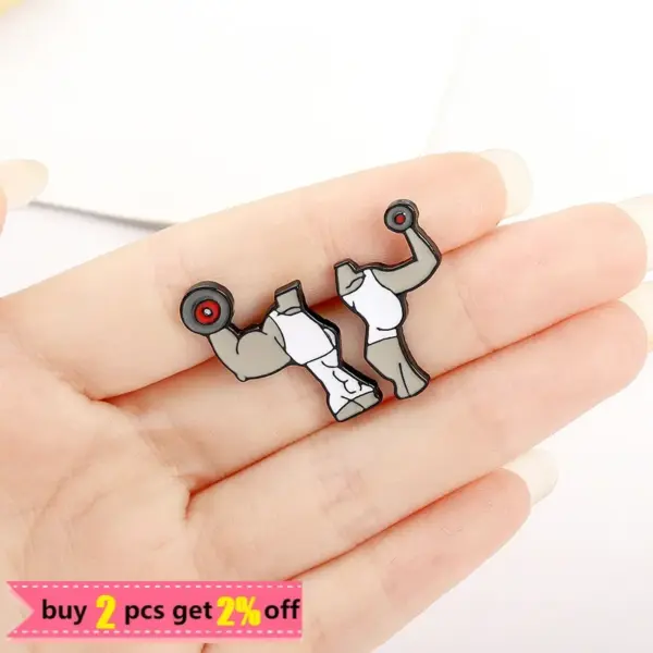 Custom Enamel Pins - Chocolate, Soda, Popcorn - Image 2