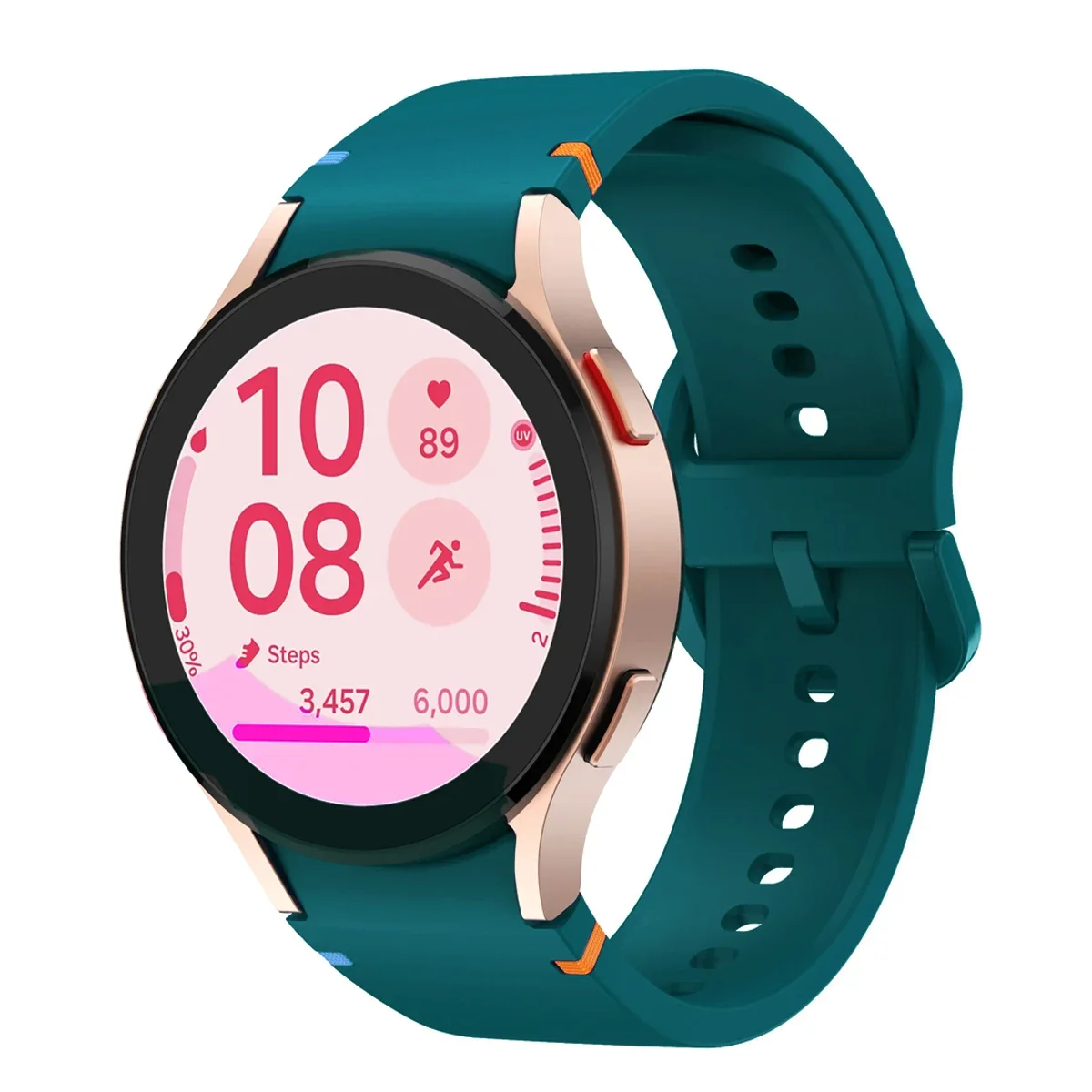 20mm Silicone Strap for Samsung Galaxy Watch Models 16 20mm Silicone Strap for Samsung Galaxy Watch Models - Image 16