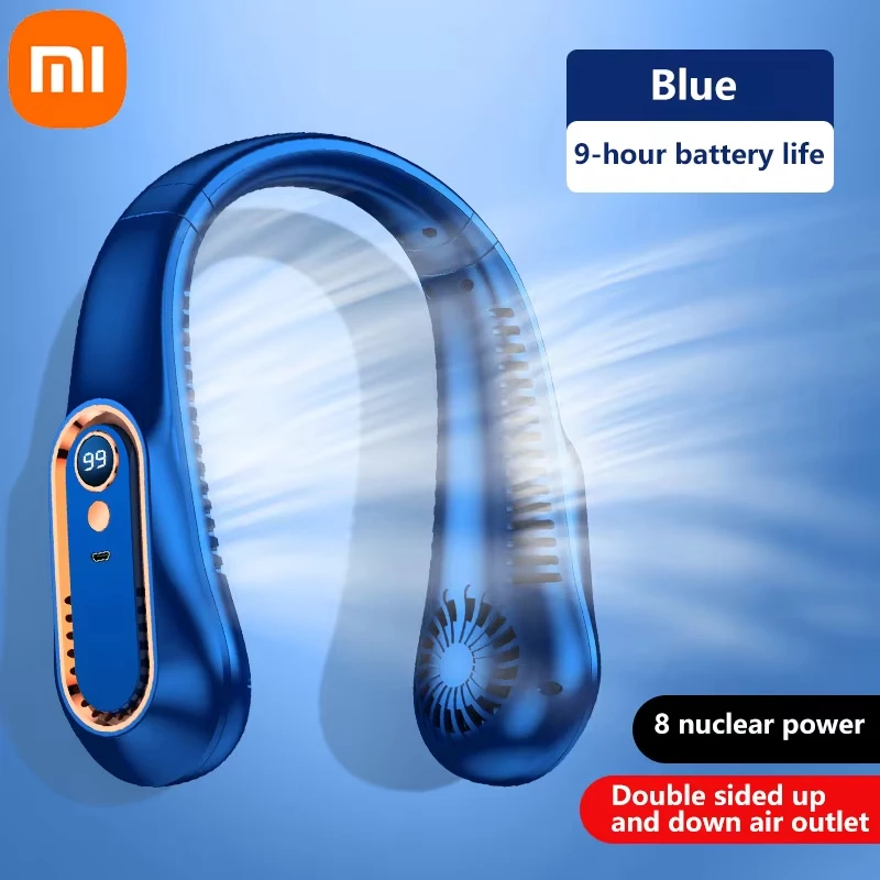 Xiaomi 8000mAh Bladeless Neck Fan USB Portable 9 Xiaomi 8000mAh Bladeless Neck Fan USB Portable - Image 9