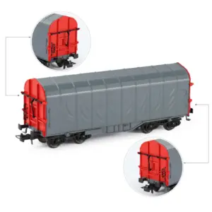 Evemodel HO Scale Covered Coil Wagon C8762 20 S89bf38b9ed2a46a88a6ad04d656fd492v