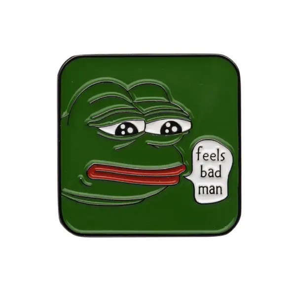 Pepe The Frog Meme Enamel Pin Badge for Bags - Image 25