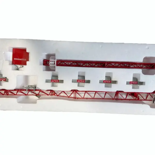HO Scale 1:87 Alloy Tower Crane Model - Image 3