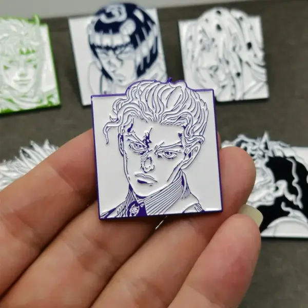 JoJos Bizarre Adventure Enamel Pin Badge for Fans - Image 11