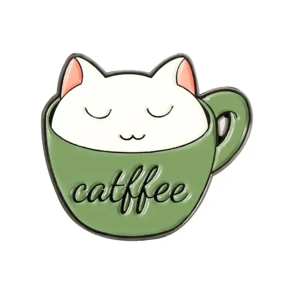 Coffee First Baking Varnish Enamel Pins - Image 7