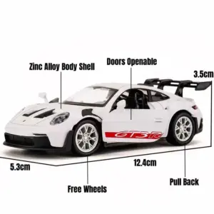 1/36 RMZ City Porsche 911 Carrera S Red Model 13 S8a34f9133a0843e9bcecb121ced5d4fbX 11