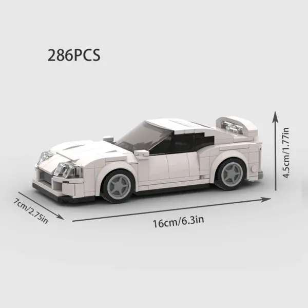 Stylized Building Block Toy Car - Image 71