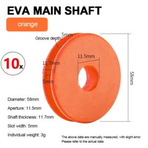 10Pcs EVA Fishing Line Spool Set 18 S8a4a844377aa4f9eb8ca3668c7f4710eo