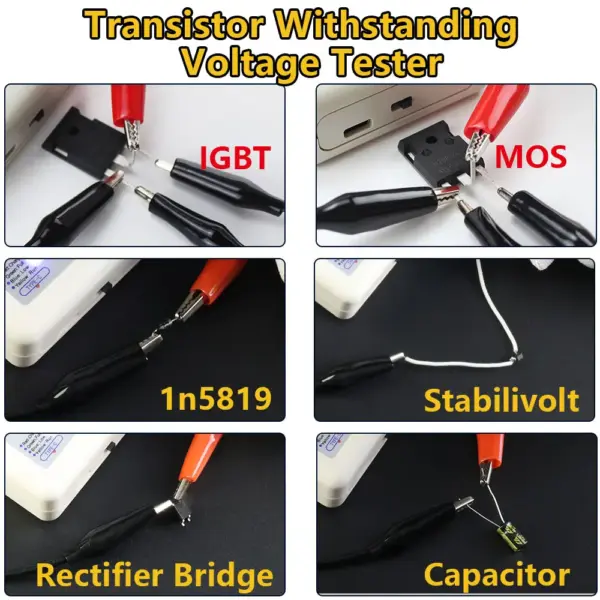 0-4000V IGBT Transistor Voltage Tester with Discharger - Image 3