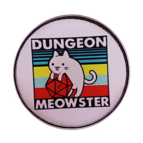 Fun Card Game Enamel Pins for Collectors - Image 16