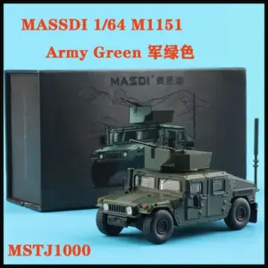 MASSDI 1/64 Hummer H1 M1151 Military Model 17 S8b2e0656f384404097efb35577c2fdb84