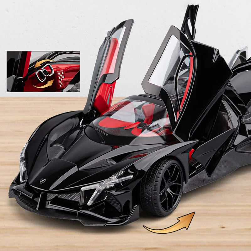 1:18 Alloy Apollo Concept Sports Car Model 4 1:18 Alloy Apollo Concept Sports Car Model - Image 4