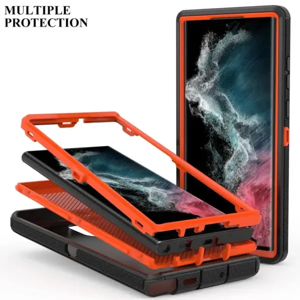 Heavy Duty Shockproof Dust-Proof Case for Galaxy S Series - Image 2