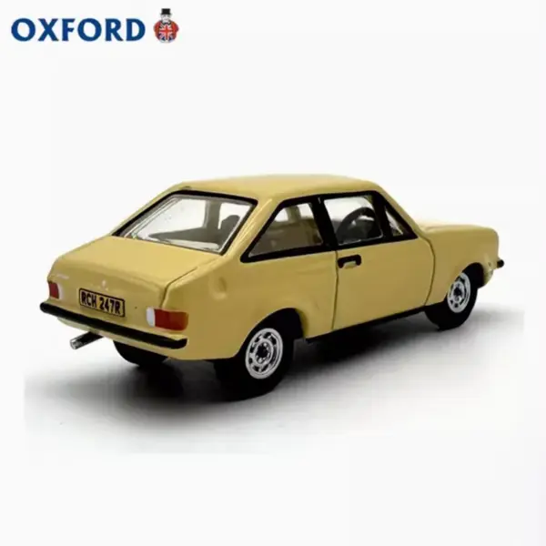 Ford Mk2 Beige Diecast Model 1:76 Scale Car - Image 3
