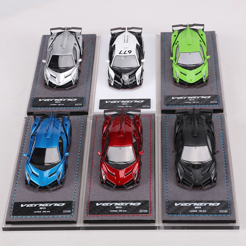 Veneno Resin Model Car 1:64 by Burago 4 Veneno Resin Model Car 1:64 by Burago - Image 4