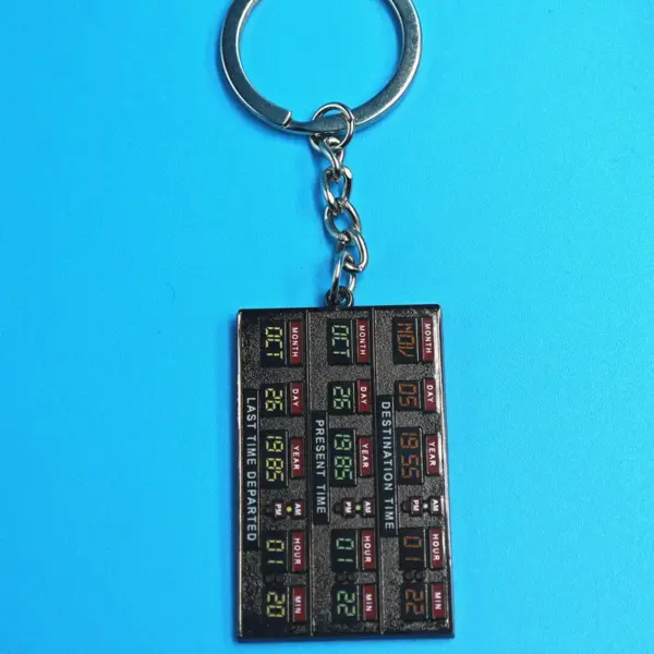Back To The Future Marty McFly Time Travel Keychain - Image 6