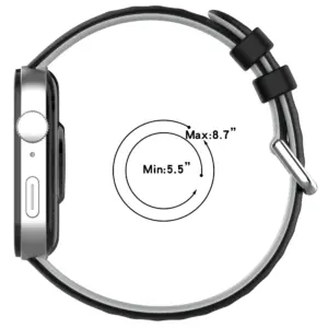 Two-Tone Silicone Strap for HUAWEI Fit 3 17 S8bd8a17f2f1b415fb5b5a06f9d511485d