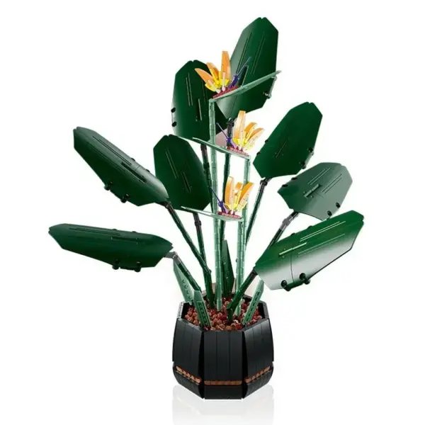 Bird of Paradise Building Block Kit Model 10289 - Image 7