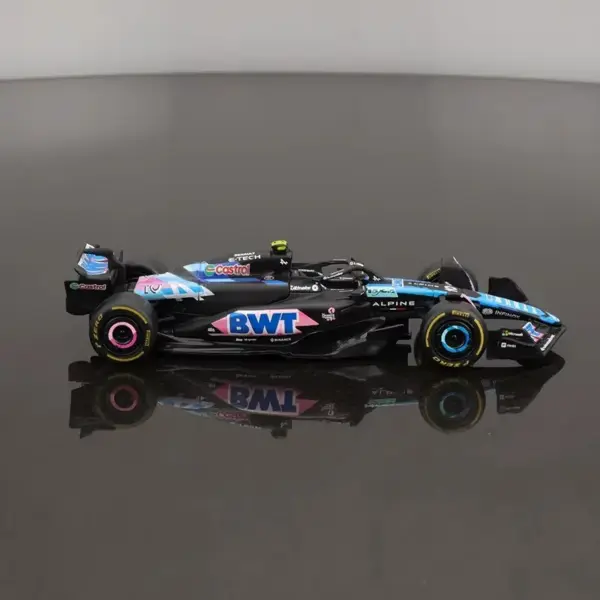 2024 Bburago 1:43 F1 Bwt Alpine A524 Japanese GP Diecast Model - Image 3