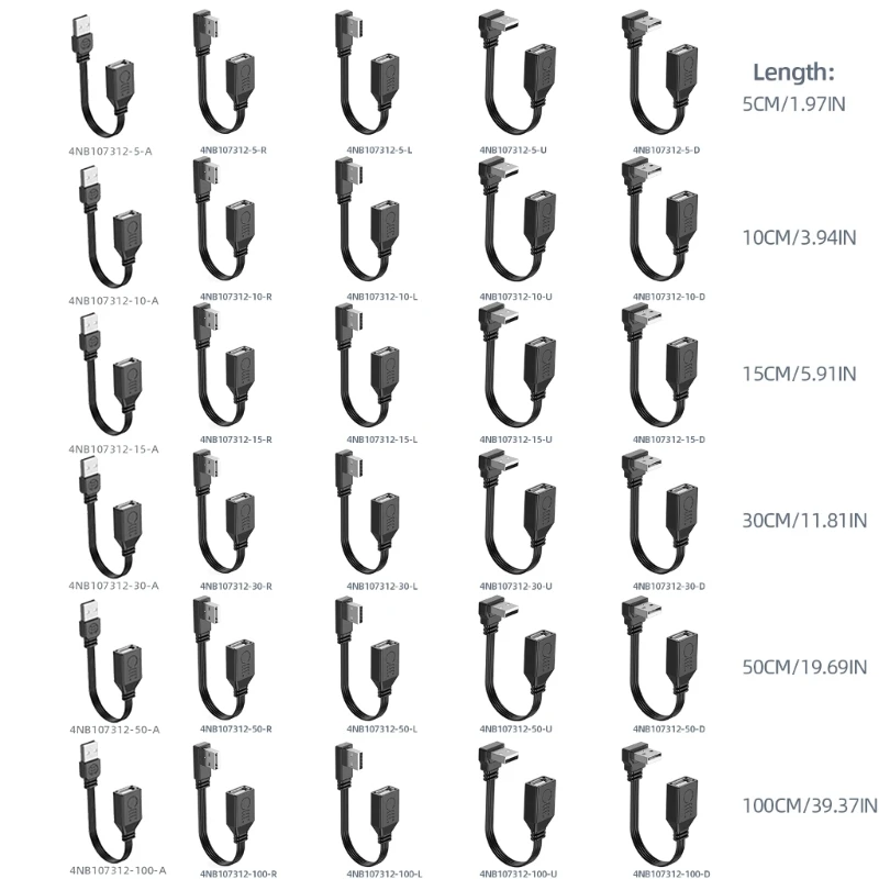 USB 2.0 Male to Female Extension Adapter Cable 6 USB 2.0 Male to Female Extension Adapter Cable - Image 6