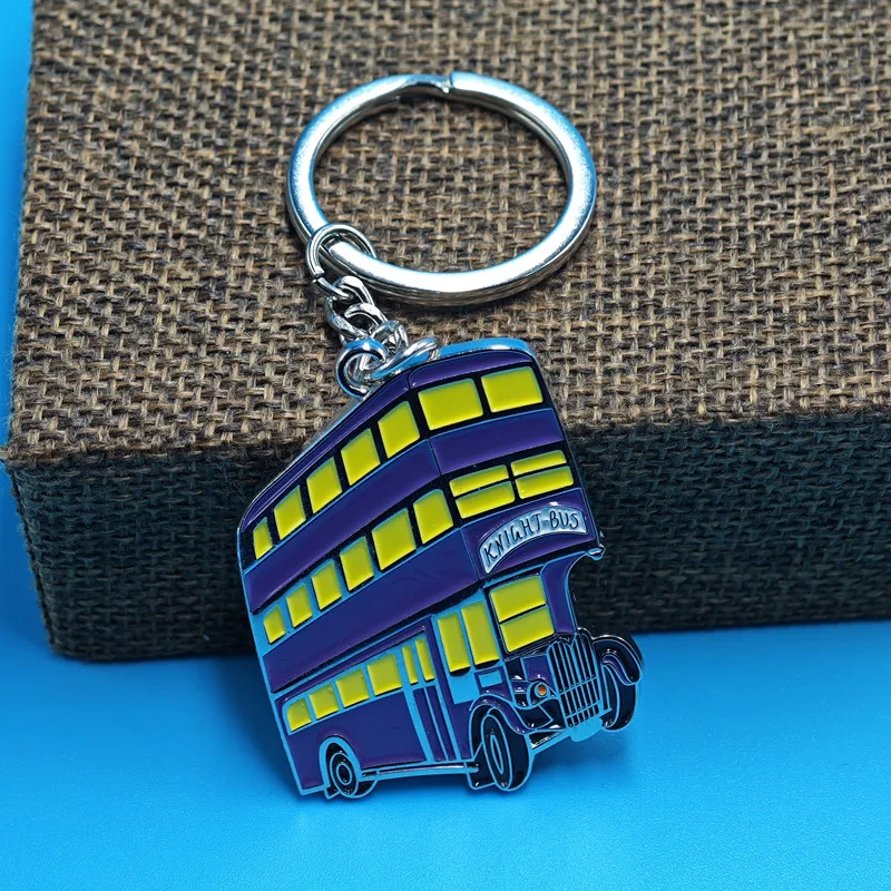 Knight Bus Metal Keychain for Women and Men 3 Knight Bus Metal Keychain for Women and Men - Image 3