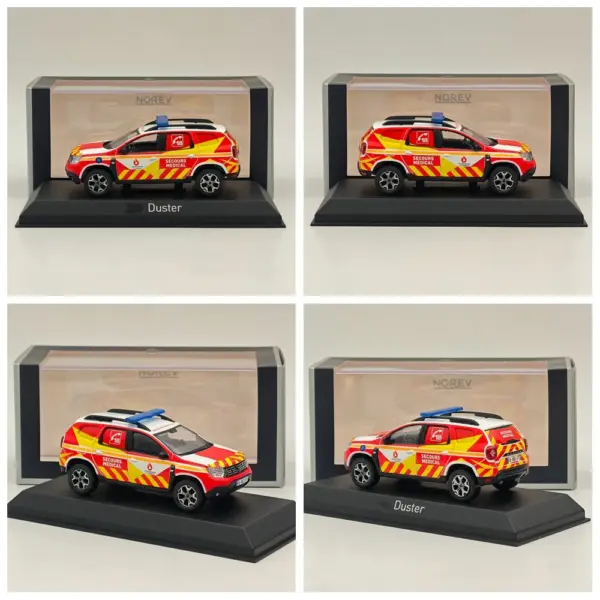 1/43 Duster Diecast Emergency Vehicle Model - Image 11
