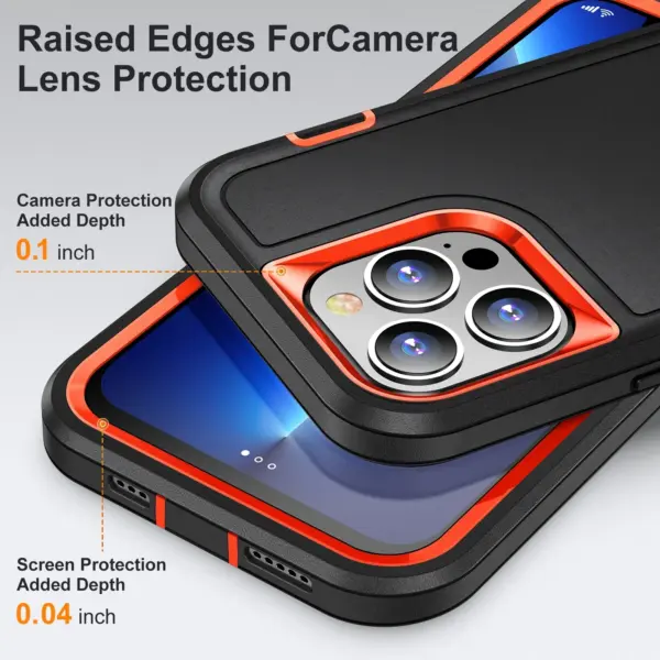 iPhone 7 Plus 8 Plus Rugged Phone Case with Kickstand - Image 4