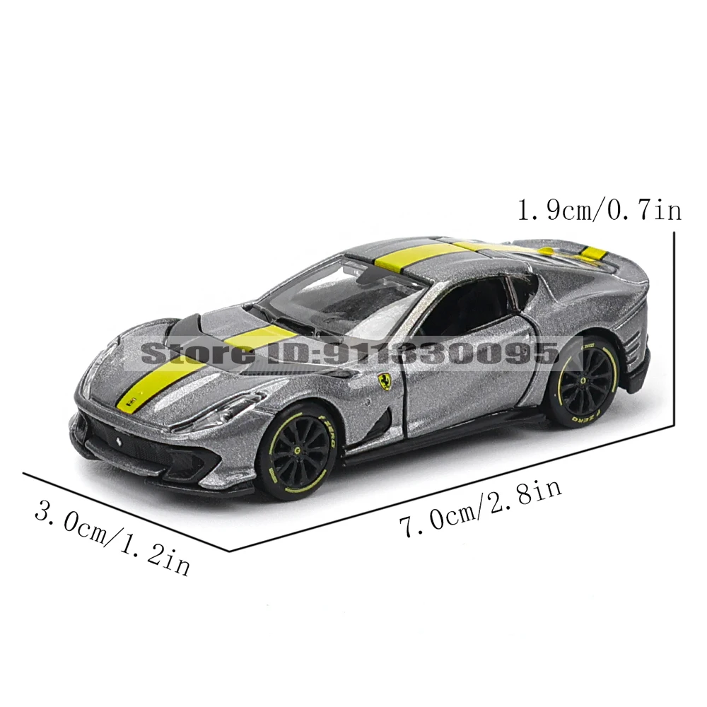 Bburago 1:64 Ferrari Diecast Model Set 3 Bburago 1:64 Ferrari Diecast Model Set - Image 3